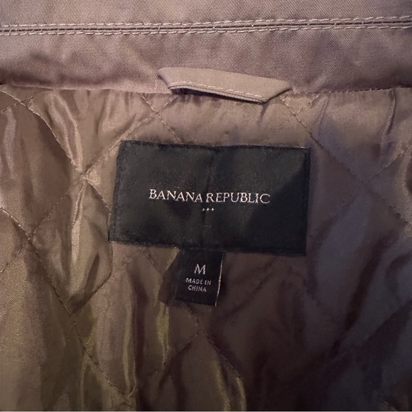 Banana Republic Army Green Parka Coat With Fur Hood - Picture 10 of 10